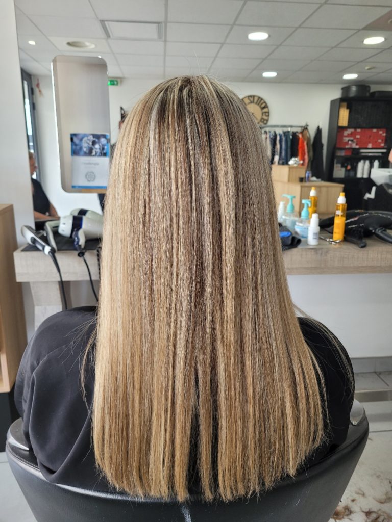 balayage blond